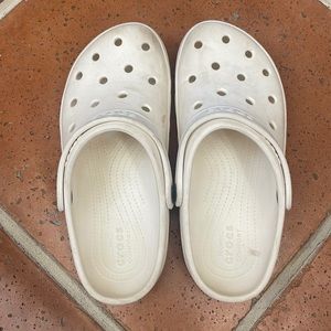 White Crocs